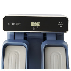 Stepper do ćwiczeń z licznikiem kroków 2w1 Fitness Corciano Niebieski STEP Schody