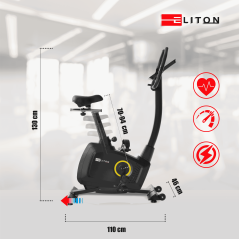 Rowerek Treningowy Stacjonarny Fitness Galaxy max150kg