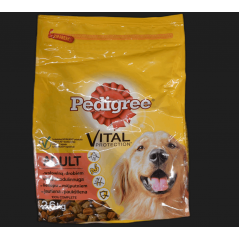 Pedigree Vital Adult karma sucha dla psa z drobiem i wołowiną 2.6 kg