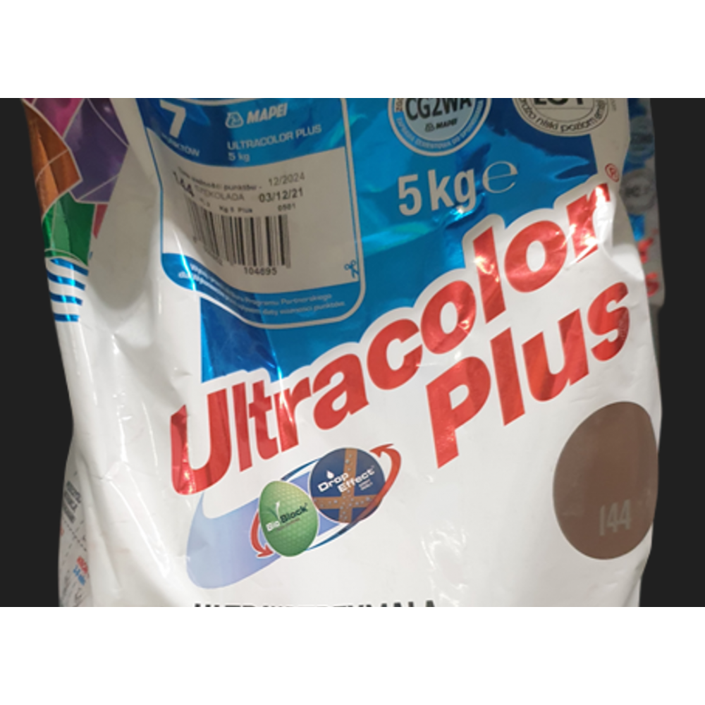 Fuga cementowa ULTRACOLOR PLUS 5 kg kolor czekolada 144