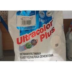 Fuga cementowa MAPEI ULTRACOLOR PLUS 5 kg kolor biały 100