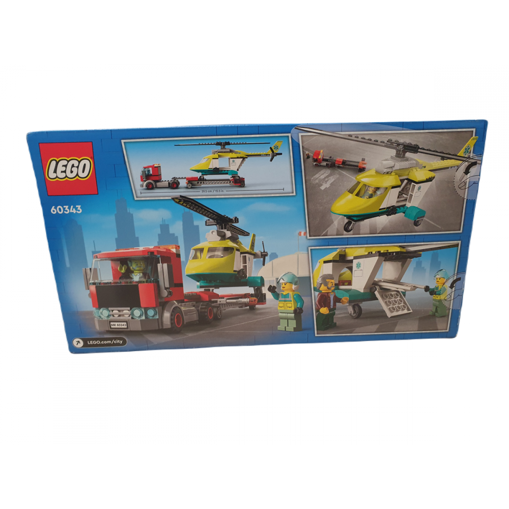 KLOCKI LEGO Laweta helikoptera ratunkowego 60343