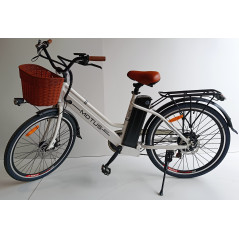 ROWER ELEKTRYCZNY  MOTUS CITY WHITE ECO