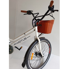 ROWER ELEKTRYCZNY  MOTUS CITY WHITE ECO