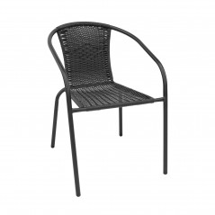 Krzesło ogrodowe Herkules 3 Czarne
