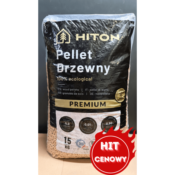 PELLET DRZEWNY HITON PREMIUM 15KG