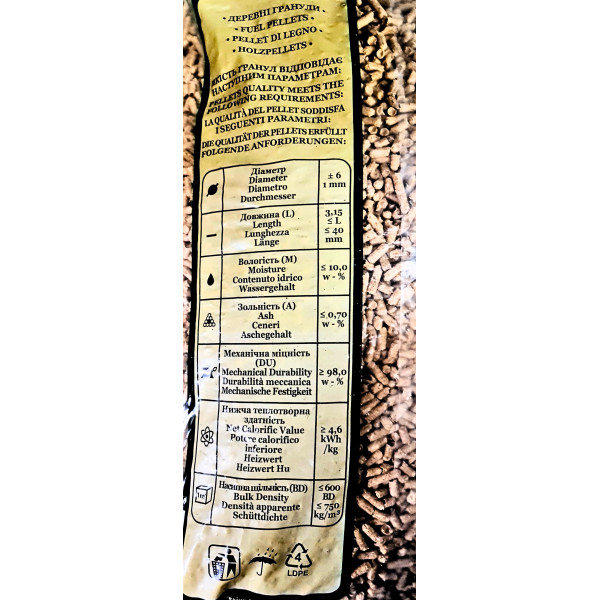 PELLET DRZEWNY SLAVFOREST 15KG